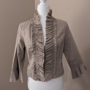Tan spring jacket